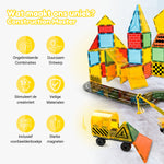 Wat de Magnetic Tiles Construction Master van Fits4Kids uniek maakt voor kinderen