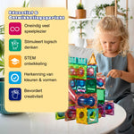 Educatieve voordelen van Magnetic Tiles Marble Run van Fits4Kids waaronder STEM ontwikkeling