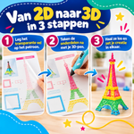 Van 2D naar 3D in 3 stappen met het Sjablonenboek 2026 Edition